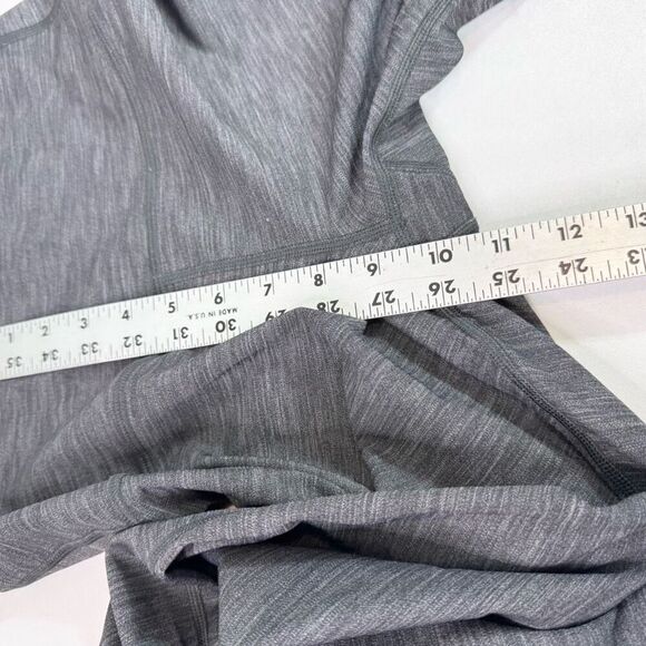 Lululemon Leggings Womens 8 Gray Pants Full Length Activewear - Picture 2 of 9